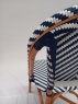 Стілець Французський бістро ротанговий Chevron Side Chair Cruzo
