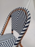 Стілець Французський бістро ротанговий Chevron Side Chair Cruzo