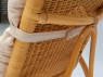 Крісло-гойдалка Принцеса Cruzo, натуральний ротанг медового кольору