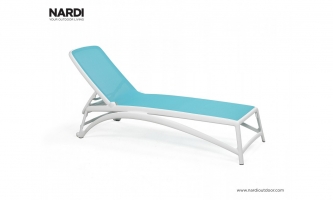 Шезлонг Nardi Atlantico Bianco Celeste 40450.00.075