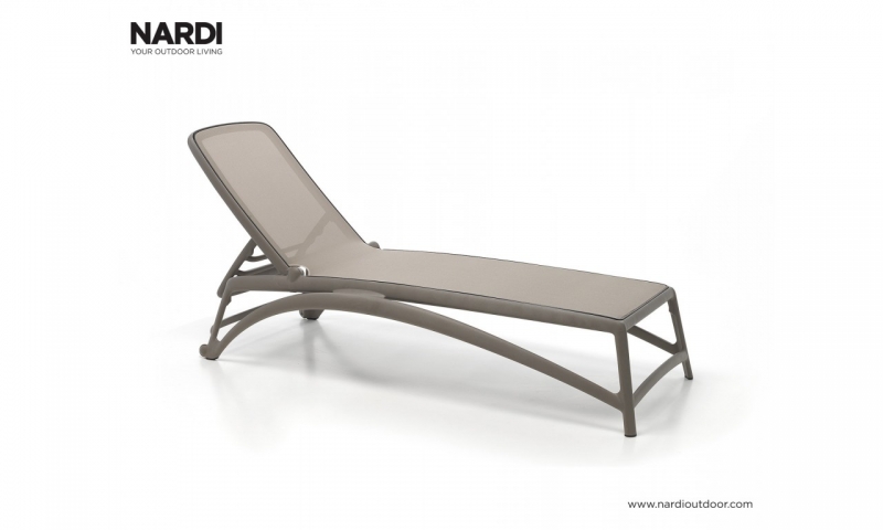 Шезлонг Nardi Atlantico Tortora Tortora 40450.10.104