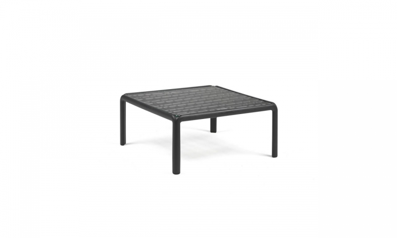 Кавовий столик Nardi Komodo Tavolino Vetro Antracite 40368.02.501