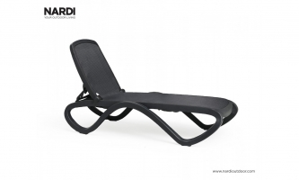 Шезлонг Nardi Omega Antracite Trama Antracite 40417.02.116