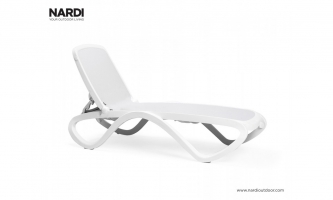 Шезлонг Nardi Omega Bianco Bianco 40417.00.108