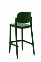 Барний стілець COLOS Split 3B 465×435×925 мм штабельований поліпропілен сталевий каркас