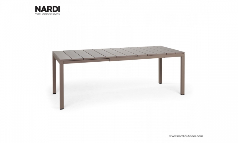 Стіл Nardi Rio 140 Extensible Tortora Vern Tortora 48359.10.000