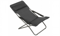 Кресло-шезлонг Lafuma Transabed BC Dark Grey LFM2829-8902
