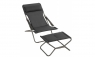 Крісло-шезлонг Lafuma Transabed BC Dark Grey LFM2829-8902