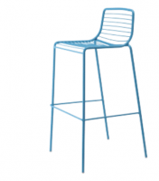Барний стілець S•CAB SUMMER ART. 2535, оцинкована сталь, висота сидіння 75 см, 96×49×46,5 см