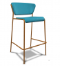 Барний стілець Lisa S•CAB метал,тканинна оббивка 99×50×54 см
