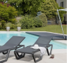 Шезлонг S•CAB VELA ART. 2044, технополімер, 5 положень, 194×70×43 см