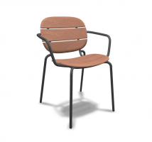 Крісло S-CAB SI-SI WOOD ART 2514 FSC 62x66x80 см