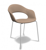 Стілець з м'якою оббивкою Lady B Pop S•CAB 78×58×56 см