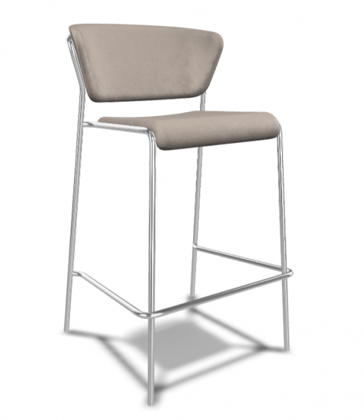 Барний стілець Lisa S•CAB метал,тканинна оббивка 99×50×54 см