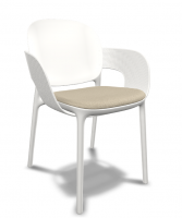 Кріслос з підлокітниками S•CAB HUG ART. 2383 екологічне 57×54×80 см