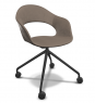 Крісло на коліщатках Lady B Pop S•CAB, 82×65×57 см, м'яка оббивка, каркас VN