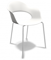 Стілець Lady B Go Green S•CAB 78×58×56 см, Ø16 мм