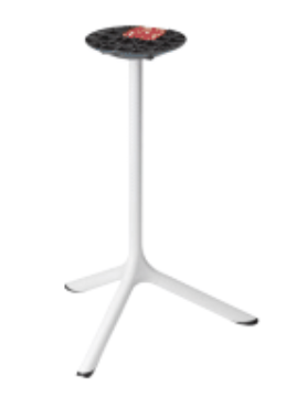 Основа для столу S•CAB TRIPÈ ART. 5000 складна, сталь із порошковим покриттям, висота 73 см, Ø 61 см