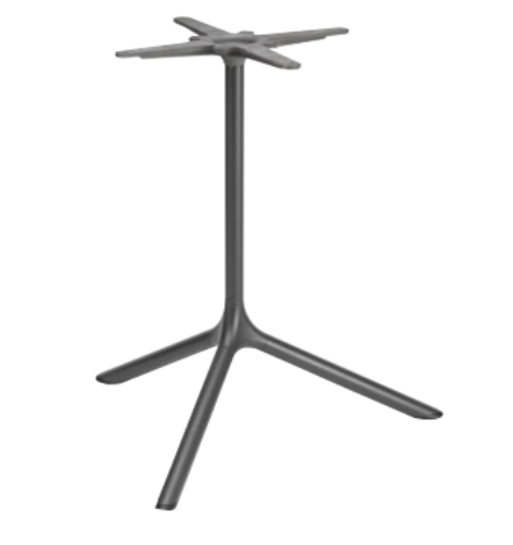 Основа для столу S•CAB TRIPÈ MAXI FIXED ART. 5006, сталь, висота 73 см, макс. стільниця Ø80/70x70/85x85 см