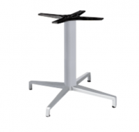 Основа для столу S•CAB MAXI DOMINO ART. 5111, литий алюміній, висота 50 см, стільниця Ø100/90x90 см