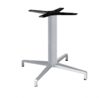 Основа для столу S•CAB MAXI DOMINO ART. 5111, литий алюміній, висота 50 см, стільниця Ø100/90x90 см