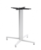 Основа для столу S•CAB DOMINO FIXED ART. 5141, алюміній, висота 73 см, колонна 70x70 мм, стільниця Ø80/80x80 см