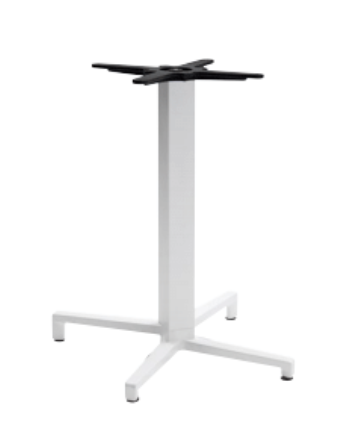 Основа для столу S•CAB DOMINO FIXED ART. 5141, алюміній, висота 73 см, колонна 70x70 мм, стільниця Ø80/80x80 см