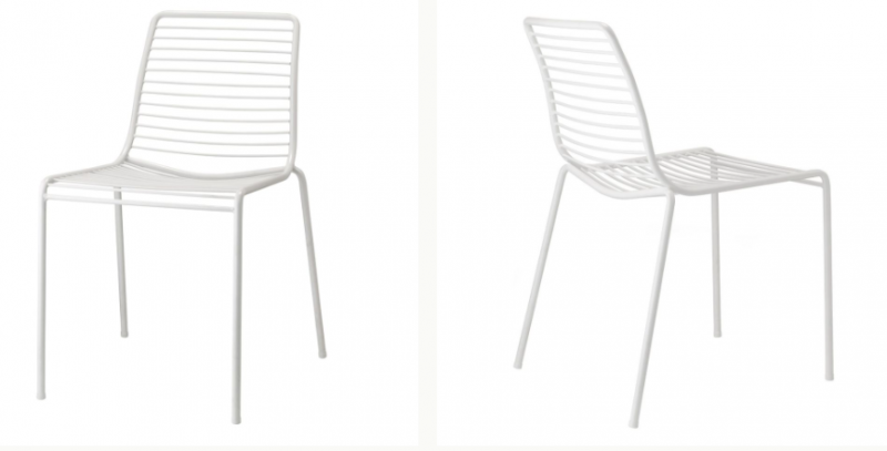 Стілець S•CAB SUMMER ART. 2522, оцинкована сталь, 80×57,5×52 см