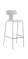 Барний стілець COLOS Split 3A сталевий каркас 480×455×1025 мм штабельований поліпропілен